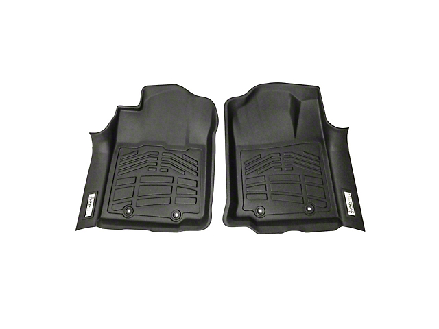 Wade Sure-Fit Front Floor Liners; Black (12-15 Tacoma)