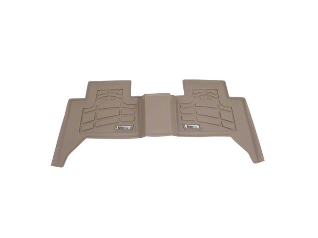 Wade Sure-Fit Second Row Floor Liner; Tan (05-23 Tacoma Double Cab)