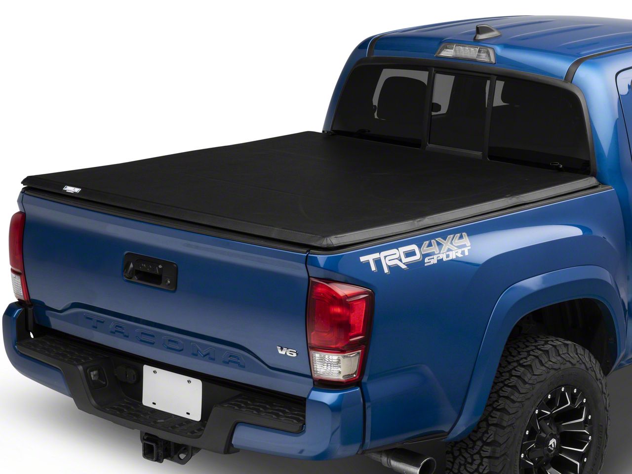 Hard Folding Truck Bed Tonneau Cover Tonno Pro Hard Fold HF-561 Fits 2016-2020 Toyota Tacoma 5 Bed