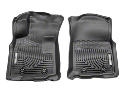 Husky Liners WeatherBeater Front Floor Liners; Black (18-23 Tacoma)