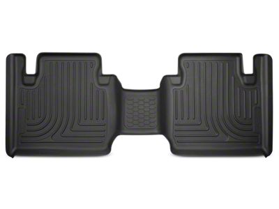 Husky Liners WeatherBeater Second Seat Floor Liner; Black (12-23 Tacoma Access Cab)