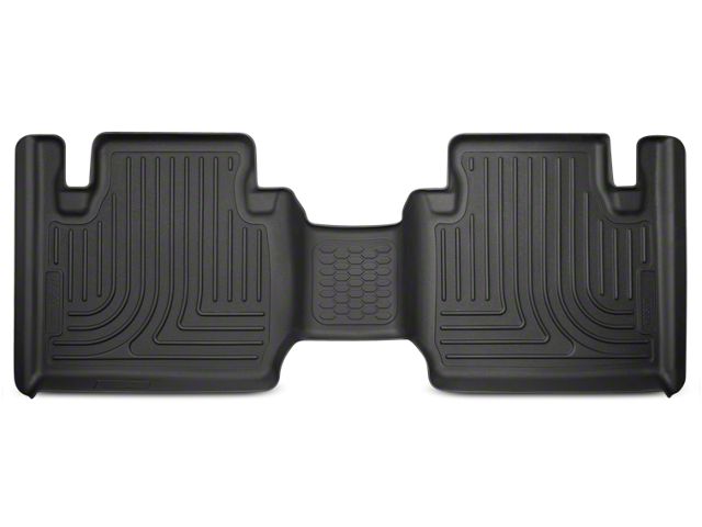 Husky Liners WeatherBeater Second Seat Floor Liner; Black (12-23 Tacoma Access Cab)