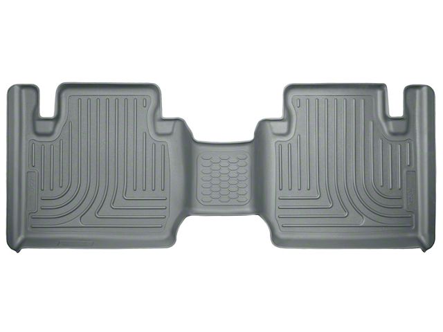 Husky Liners WeatherBeater Second Seat Floor Liner; Gray (12-23 Tacoma Access Cab)