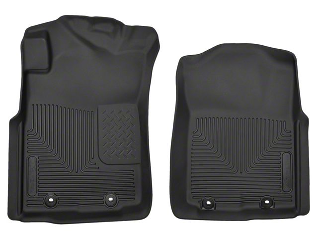 X-Act Contour Front Floor Liners; Black (12-15 Tacoma)