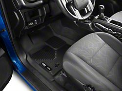 X-Act Contour Front Floor Liners; Black (16-17 Tacoma w/ Automatic Transmission)