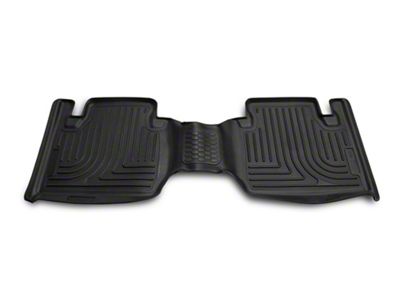 Husky Liners X-Act Contour Second Seat Floor Liner; Black (05-23 Tacoma Access Cab w/ Automatic Transmission)