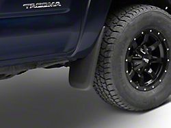 Husky Custom Molded Mud Guards; Front and Rear (05-15 Tacoma w/ OE Fender Flares)