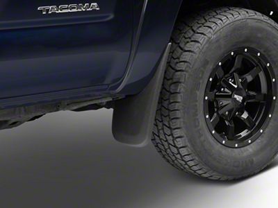 Mud Guards; Front and Rear (05-15 Tacoma w/ OE Fender Flares)