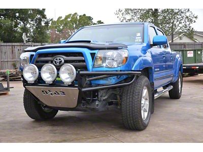 N-Fab R.S.P. Pre-Runner Front Bumper with Multi-Mount; Gloss Black (05-15 Tacoma)