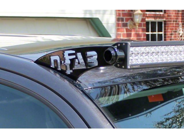 N-Fab 50 Series LED Light Bar Roof Top Light Bar Mount; Gloss Black (05-15 Tacoma)