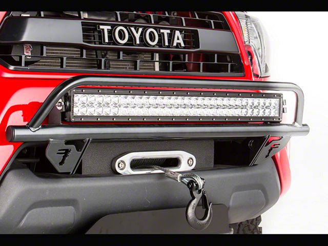 N-Fab O.R. Series Front Light Mount Bar with Multi-Mount; Textured Black (12-15 Tacoma)
