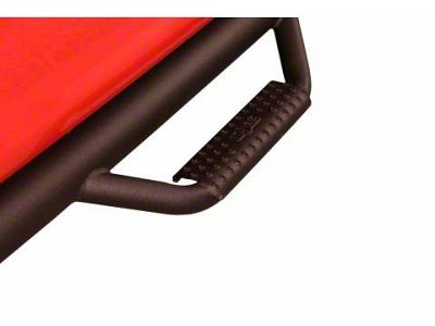 N-Fab Wheel 2 Wheel Nerf Side Step Bars; Textured Black (16-23 Tacoma Access Cab)