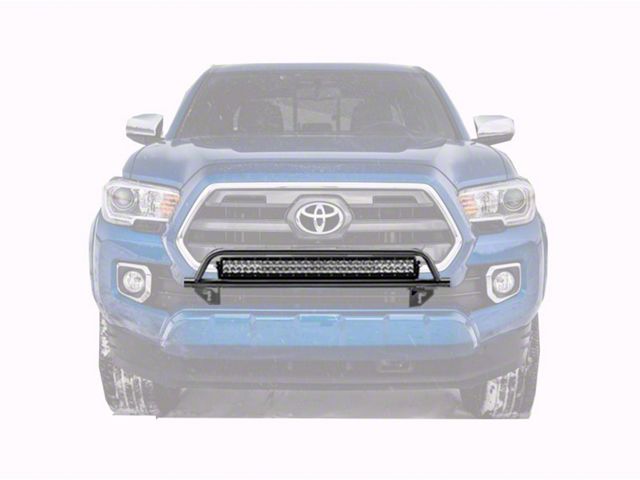 N-Fab O.R. Series Front Light Mount Bar with Multi-Mount; Gloss Black (16-23 Tacoma)