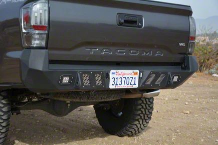 DV8 Offroad Tacoma HD Rear Bumper RBTT1-03 (16-23 Tacoma) - Free Shipping