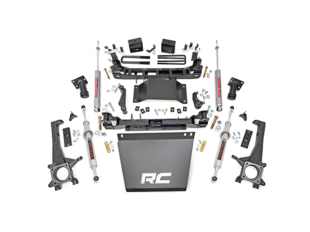 Rough Country 6-Inch Suspension Lift Kit with Lifted N3 Struts (05-15 4WD Tacoma)
