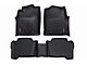 Rough Country Heavy Duty Front and Rear Floor Mats; Black (12-15 Tacoma Double Cab)
