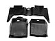 Rough Country Heavy Duty Front and Rear Floor Mats; Black (16-23 Tacoma Double Cab)