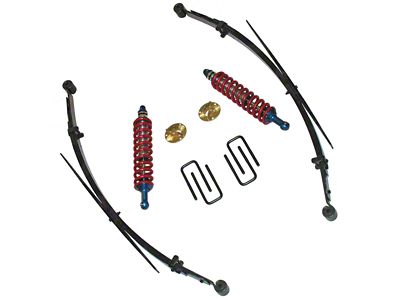 SkyJacker 2.50 to 3-Inch Coil-Over Suspension Lift Kit with Rear Leaf Springs and Black Max Shocks (05-15 6-Lug Tacoma, Excluding TRD)