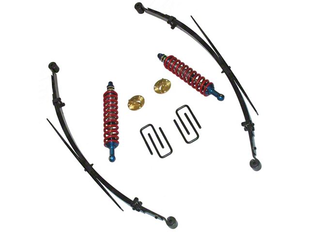 SkyJacker 2.50 to 3-Inch Coil-Over Suspension Lift Kit with Rear Leaf Springs and Hydro Shocks (05-15 6-Lug Tacoma, Excluding TRD)