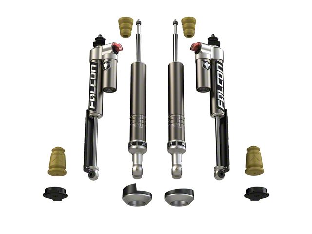 Falcon Shocks 2.25-Inch Sport Tow/Haul Shock Leveling System (05-23 Tacoma)