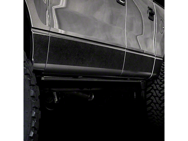 Rocker Armor Kits; Black (05-13 Tacoma Double Cab)