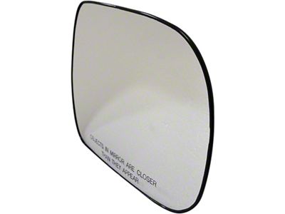 Door Mirror Glass; Plastic Backed; Right (12-15 Tacoma)