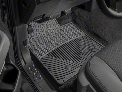 Weathertech All-Weather Front Rubber Floor Mats; Black (05-11 Tacoma)