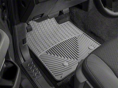 Weathertech All-Weather Front Rubber Floor Mats; Gray (05-11 Tacoma)