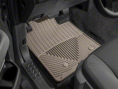 Weathertech All-Weather Front Rubber Floor Mats; Tan (05-11 Tacoma)