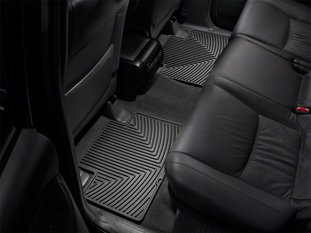 Weathertech Tacoma All Weather Rear Floor Mats Black W136 05 15