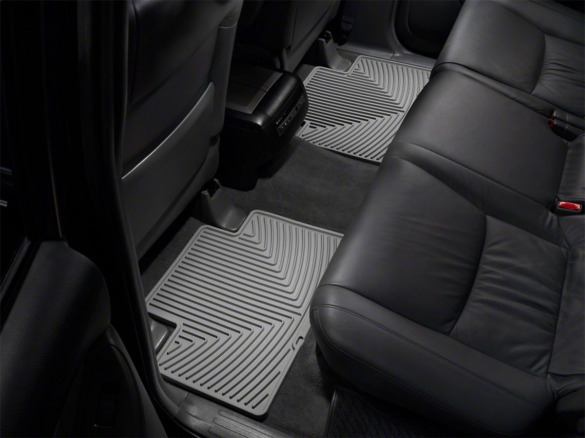 Weathertech Tacoma All Weather Rear Floor Mats Gray W136gr 05