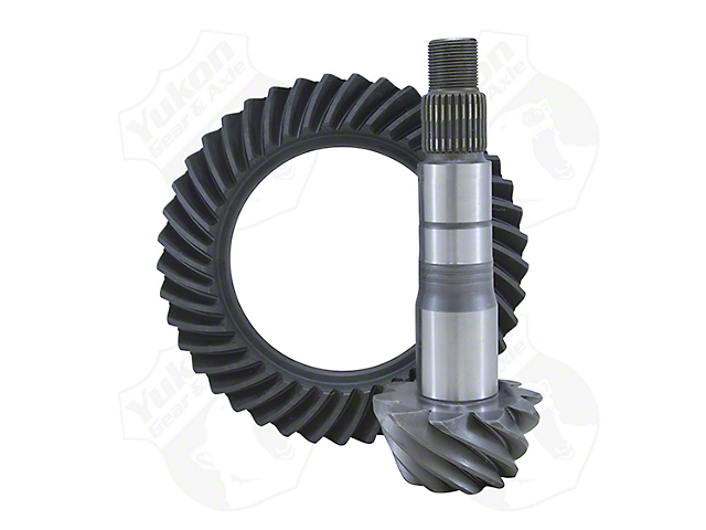 Yukon Gear 8.4-Inch Rear Axle Ring and Pinion Gear Kit; 4.56 Gear Ratio (05-15 Tacoma)
