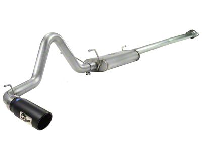 AFE MACH Force-XP 2.50-Inch Single Exhaust System with Black Tip; Side Exit (13-15 4.0L Tacoma)