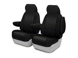 ModaCustom Wetsuit Front Seat Covers; Black (13-15 Tacoma Double Cab)