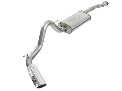 AFE MACH Force-XP 3-Inch Single Exhaust System with Polished Tip; Side Exit (16-23 3.5L Tacoma)