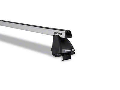 Rhino-Rack Heavy Duty 2500 Front 1-Bar Roof Rack; Silver (05-23 Tacoma Double Cab; 16-23 Tacoma Access Cab)