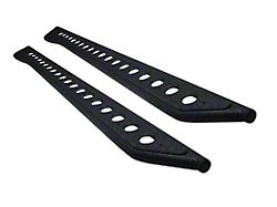 Armordillo RS Series Running Boards; Textured Black (05-23 Tacoma Double Cab)