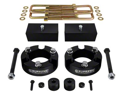 Supreme Suspensions 2-Inch Front / 1-Inch Rear Pro Billet Suspension Lift Kit (05-23 4WD Tacoma)