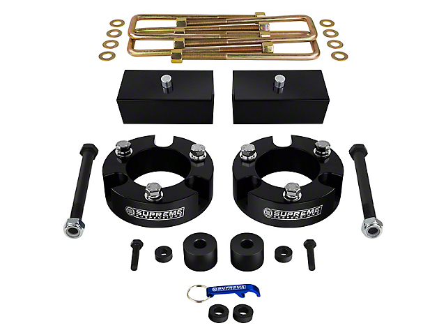 Supreme Suspensions 3-Inch Front / 1-Inch Rear Pro Billet Lift Kit (05-22 4WD Tacoma)