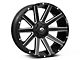 Fuel Wheels Contra Matte Black Milled 6-Lug Wheel; 18x9; -12mm Offset (16-23 Tacoma)
