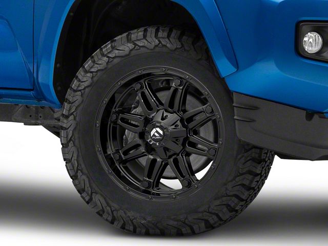 Fuel Wheels Hostage Gloss Black 6-Lug Wheel; 18x9; 1mm Offset (16-23 Tacoma)