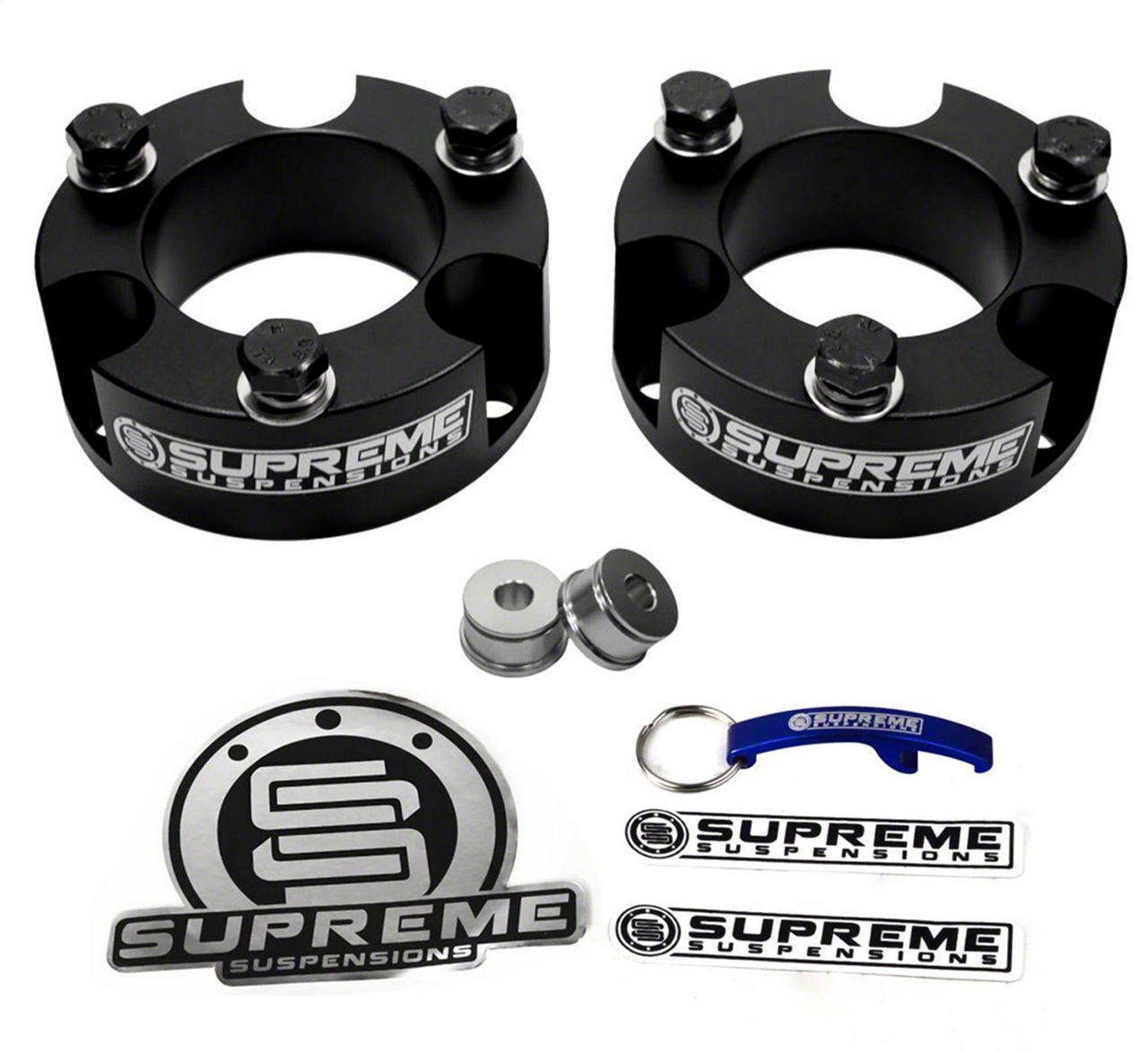 Supreme Suspensions 2.50Inch Pro Billet Strut Spacers