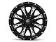 Fuel Wheels Throttle Matte Black Milled 6-Lug Wheel; 18x9; 1mm Offset (05-15 Tacoma)