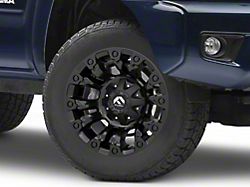 Fuel Wheels Vapor Matte Black 6-Lug Wheel; 18x9; -13mm Offset (05-15 Tacoma)