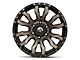 Fuel Wheels Blitz Matte Black Double Dark Tint 6-Lug Wheel; 18x9; -12mm Offset (05-15 Tacoma)