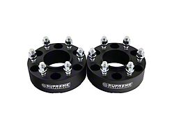 Supreme Suspensions 2-Inch Pro Billet Hub and Wheel Centric Wheel Spacers; Set of Two (05-22 Tacoma PreRunner, 4WD Tacoma)