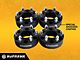 Supreme Suspensions 2-Inch Pro Billet Hub and Wheel Centric Wheel Spacers; Set of Four (05-15 Tacoma PreRunner; 05-23 4WD Tacoma)