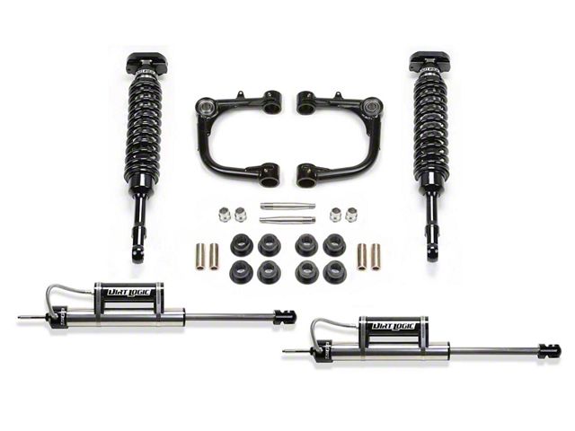 Fabtech 3-Inch Uniball Upper Control Arm Lift Kit with Dirt Logic Coil-Overs and Shocks (15-23 Tacoma)