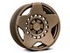 Black Rhino Muzzle Matte Bronze 6-Lug Wheel; 17x9; -18mm Offset (05-15 Tacoma)