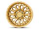Black Rhino Raid Gold 6-Lug Wheel; 17x8.5; 0mm Offset (16-23 Tacoma)
